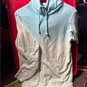 Mint Green Ombre Hoodie